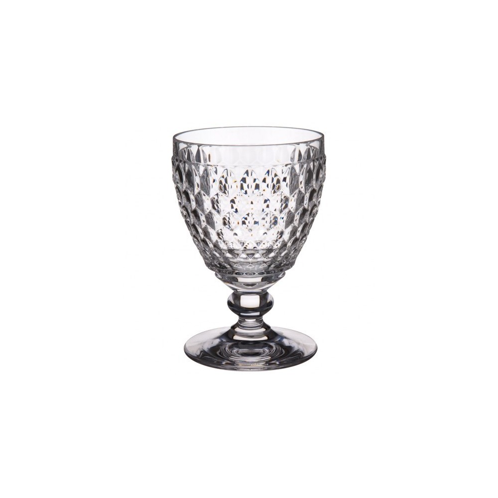 CRISTALICA Bicchiere da Vino Bianco Bicchiere da Vino Rosso Bicchieri da Matrimonio per Matrimonio Schleuderstern 300ml Vetro al Piombo Blu 